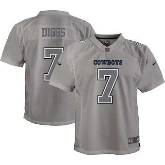 youth nike trevon diggs gray dallas cowboys atmosphere game